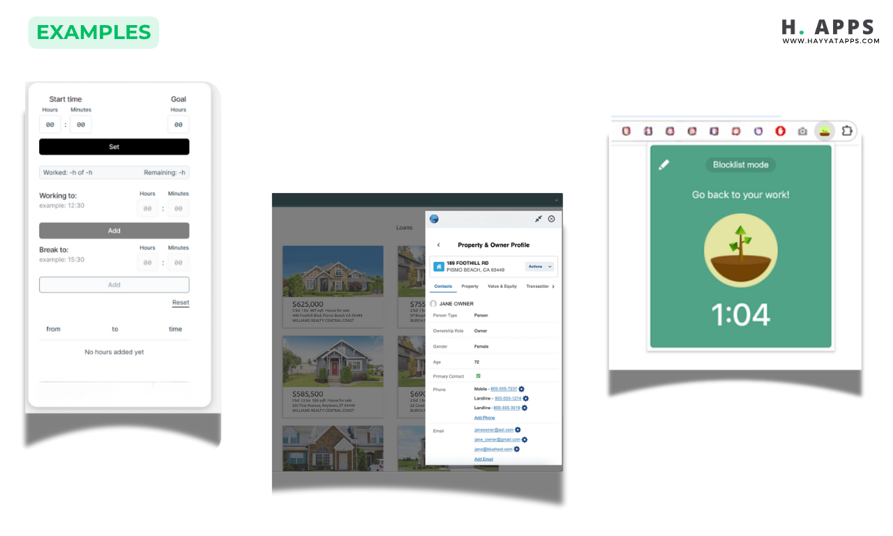 chrome extension builder
